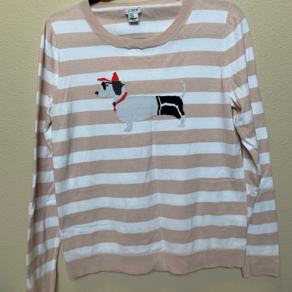 J.crew dachshund long sleeve shirt